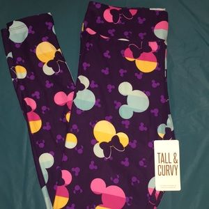 LulaRoe TC Minnie Mouse Leggings